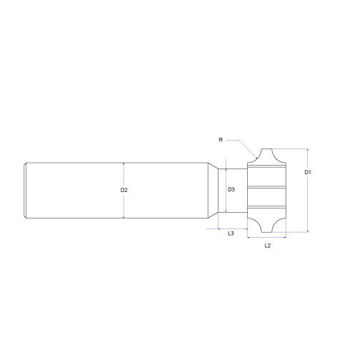 Build your own Double Concave Radius Cutter