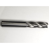 4 Flute Carbide Rougher End mill 1/2x1-5/8x3