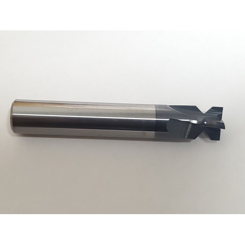 Picatinny Rail Form Cutters 4FLT x 1/2 Dia x 2.5 OAL